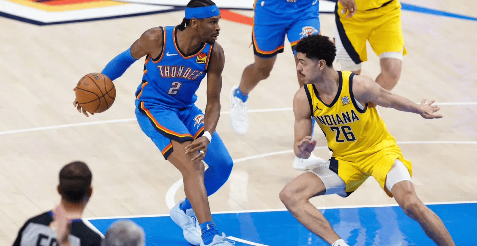 雷霆完胜国王，米切尔统治全场